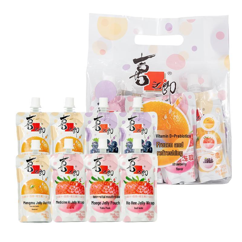 Xi Zhi Lang Fruit Jelly Drink Pouches