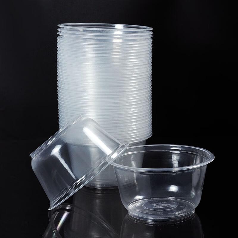 Disposable Round Plastic Transparent Soup Bowl