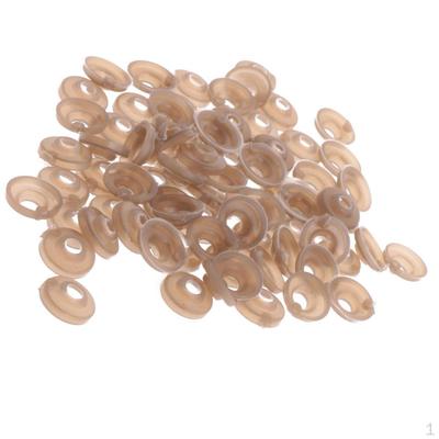 100 stück 11mm Kunststoff Sicherheits Augen Nase Scheiben für Teddybär Puppe Tier Spielzeug DIY Machen