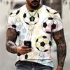 Comfortable Simple T-shirt Casual Loose Men's Top Fashionable Versatile Short-sleeved Round Neck Breathable T-Shirts Men’s