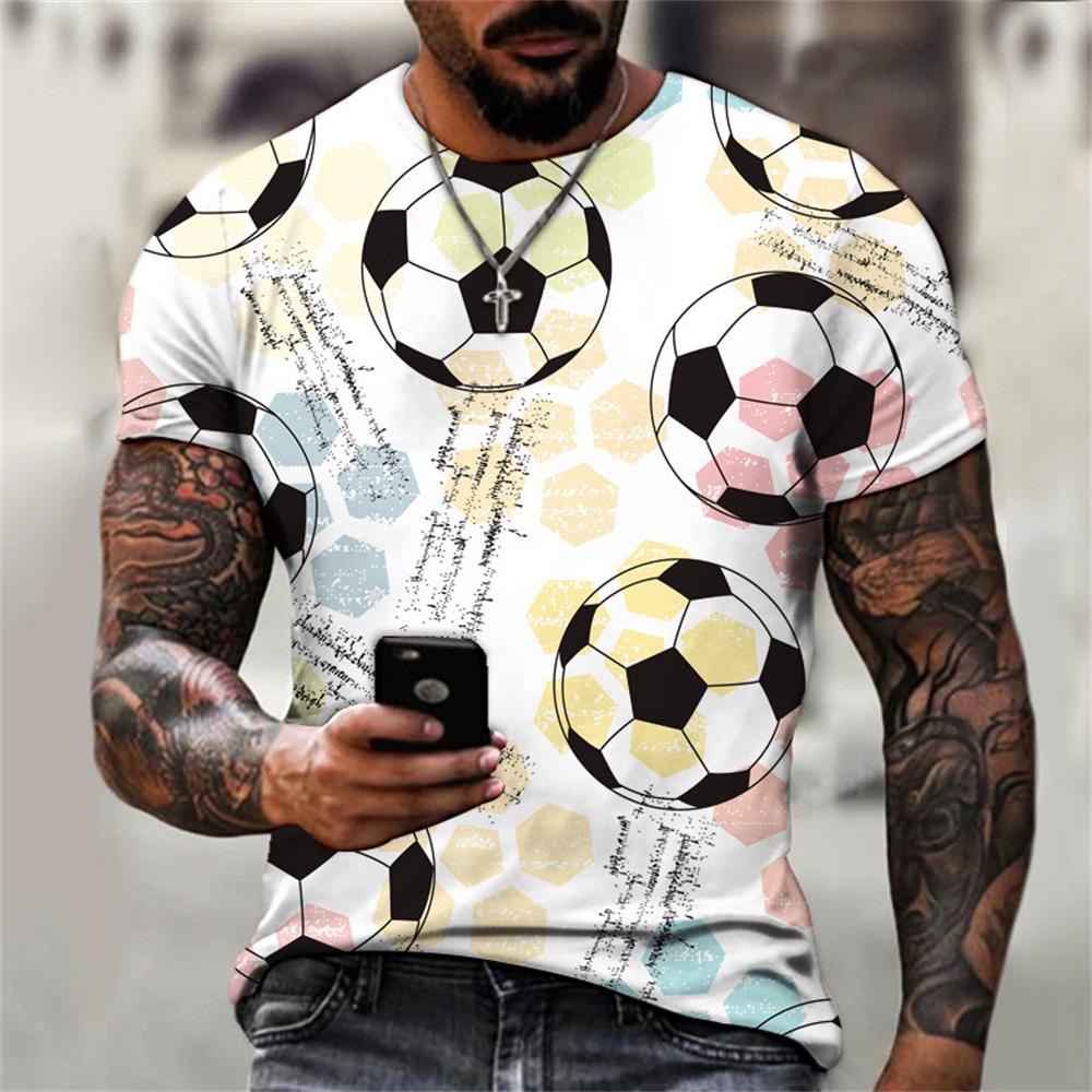 Comfortable Simple T-shirt Casual Loose Men's Top Fashionable Versatile Short-sleeved Round Neck Breathable T-Shirts Men’s