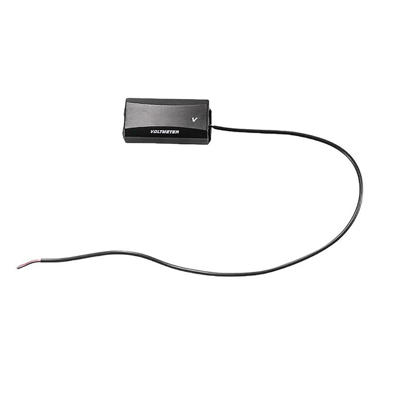 New 1PC Car Audio Gauge LED Display 12V Meter Waterproof Voltage Gauge Meter DC 12-60V Car Digital Voltmeter