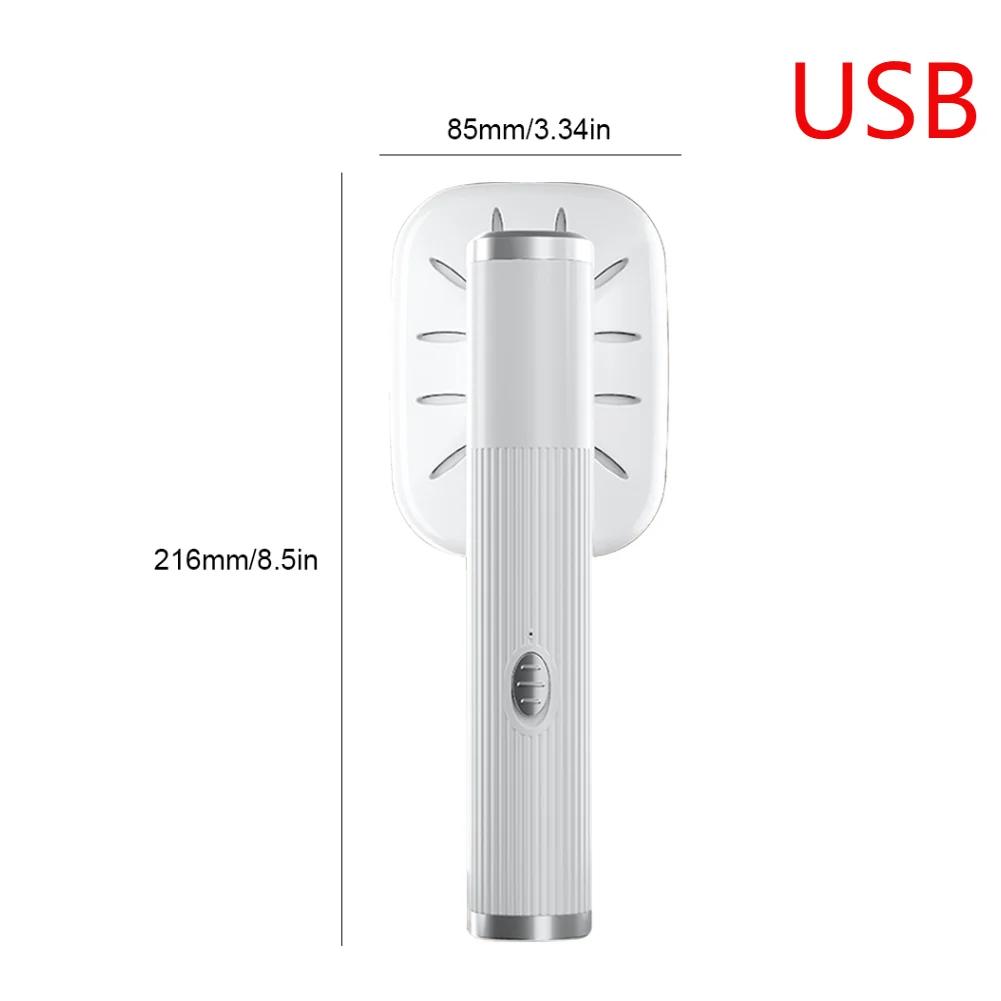 USB Rechargeable Mini Handheld Steamer Handheld Fabric Steam Iron 3 Heat Levels 110 W Steamer Travel Garment Steamer for Clothes