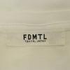 FDMTL Embroidery Short Sleeve T-shirt White Men's Used