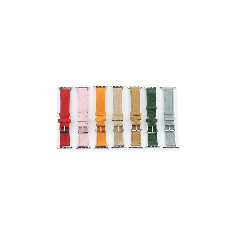 Fashion Velboa Leather Band for Apple Watch Series Ultra 2 9 8 7 6 5 4 3 2 Se Watch Strap for iWatch 40 44mm 41 45mm 49mm Band