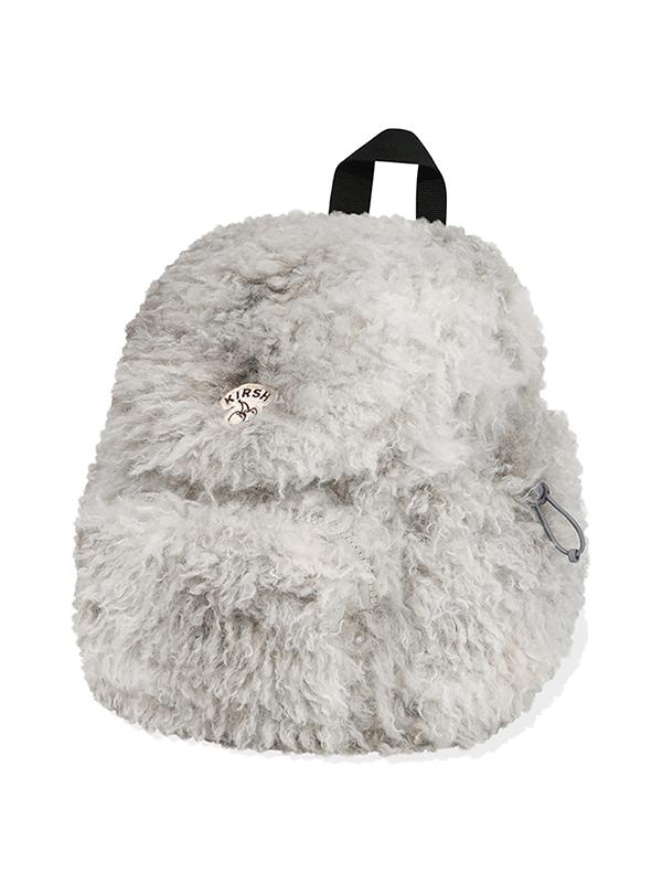 Kirsh Cherry Fur Mini Backpack [Light Grey]