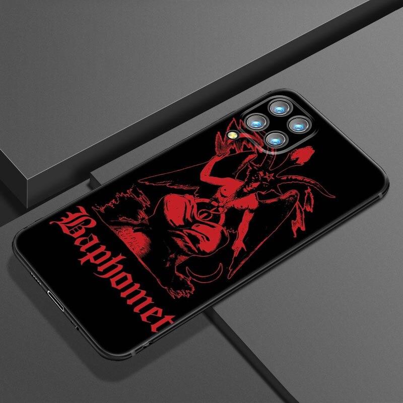 Devil Satan Art Phone Case For Samsung Galaxy A21 A30 A50 A52 S A13 A22 A32 4G A23 A33 A53 A73 5G A12 A31 A51 A70 A71 A72 Cover