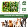 Pet Snuffle Mat Toy, Sniffing Pad for Dogs & Cats, Soft Touch, Interactive Dog Slow Feeder, Indoor Foraging Training