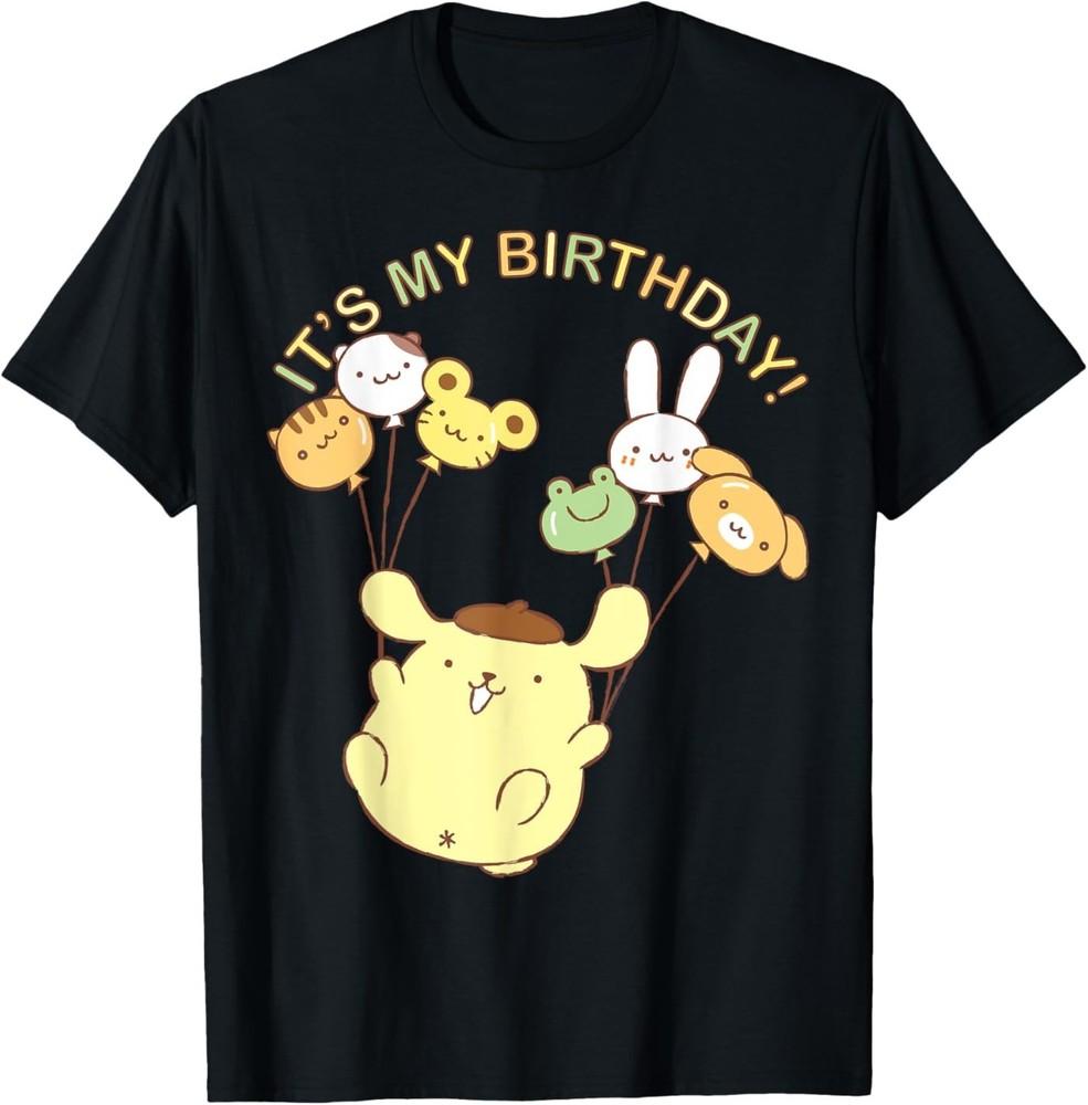 Pompompurin Its My Birthday T-Shirt Unisex T-Shirt XL