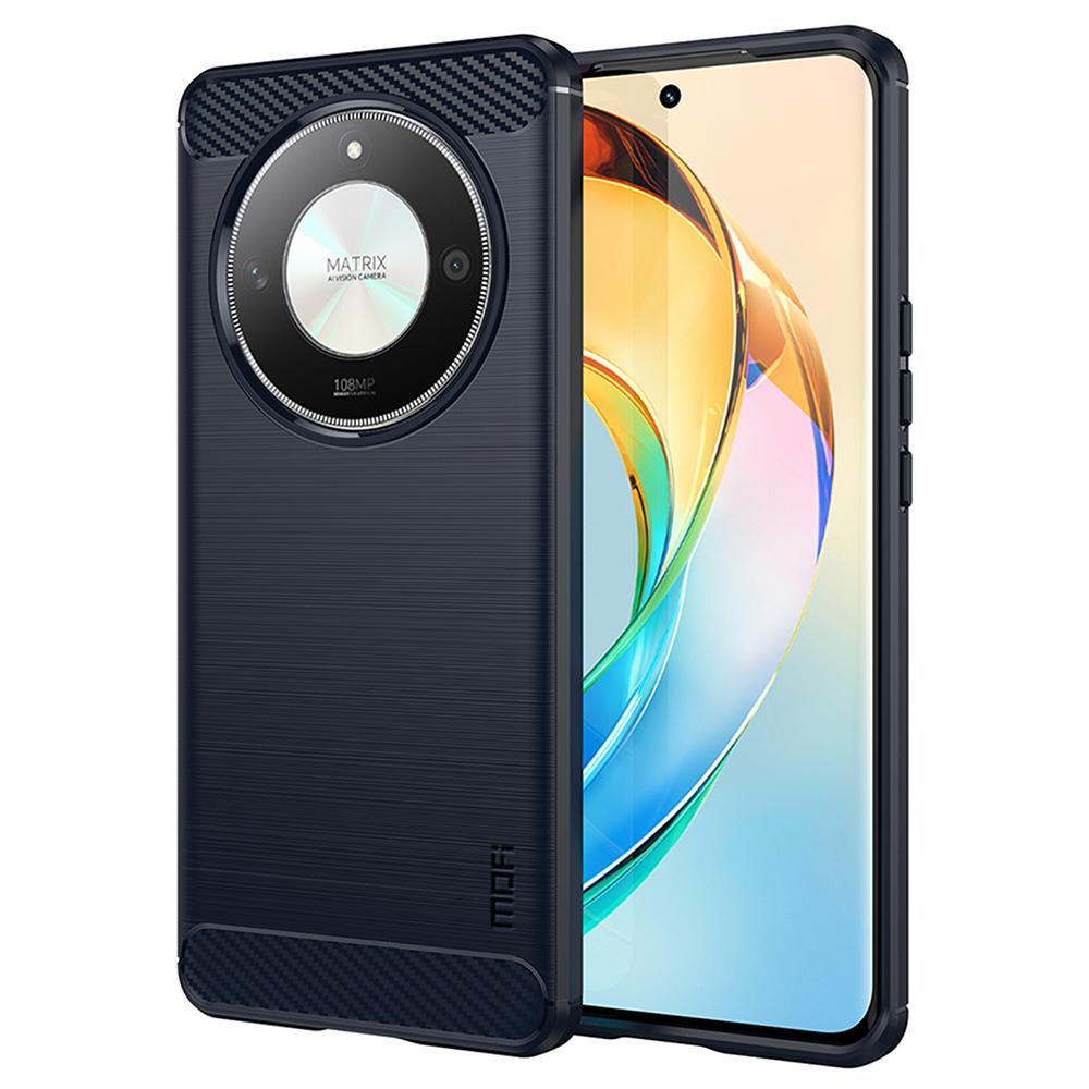 MOFI JK TPU Series-1 For Honor X9b 5G/Magic6 Lite 5G Case Carbon Fiber Texture TPU Phone Cover
