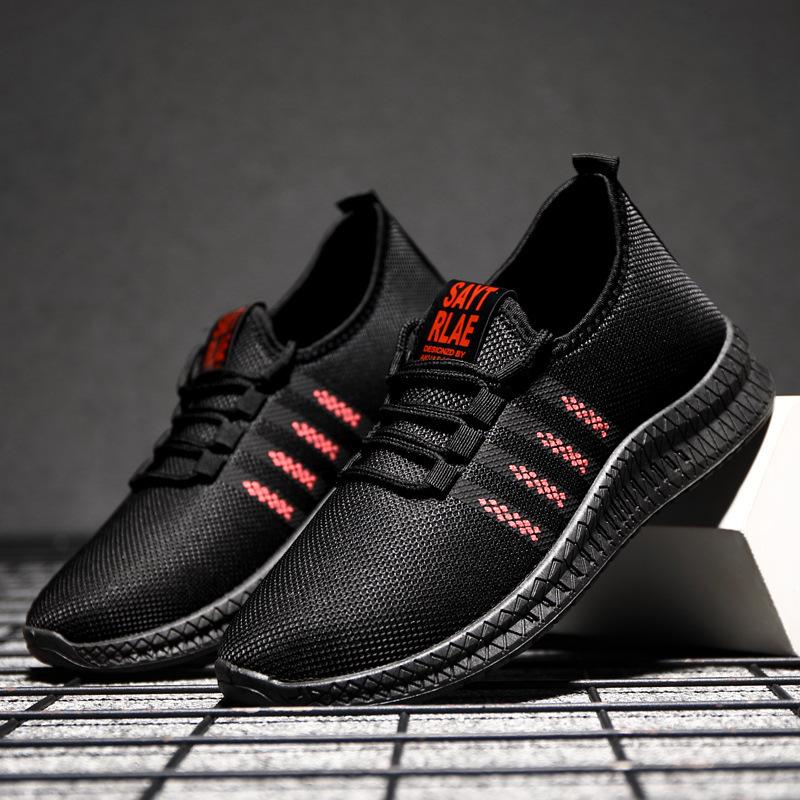 

Spring round head neutral front laceup travel shoes breathable flat heel casual versatile men s sports shoes men s shoes size 44 standard