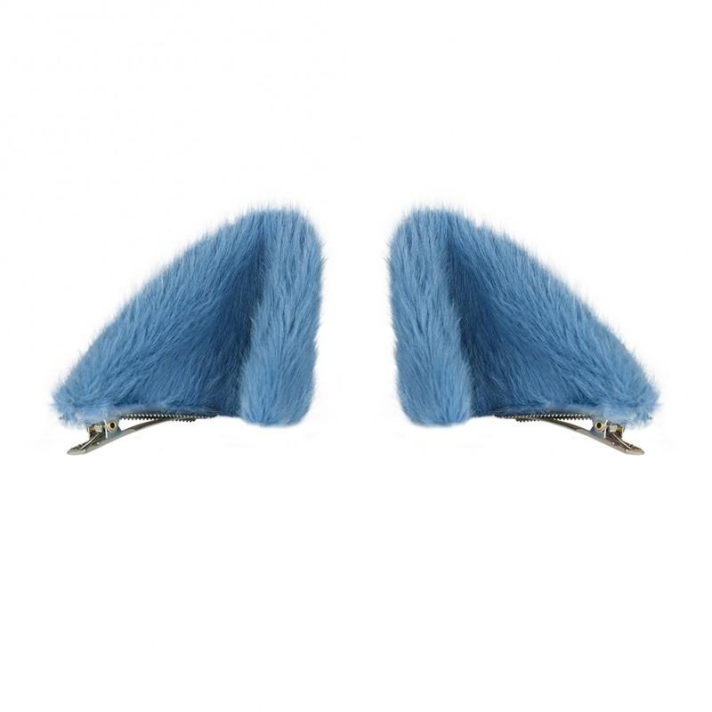 Handgefertigtes Plüsch-Katzenohren-Haarband Lolita-Mode Tierohren-Haarspange Unisex-Accessoire