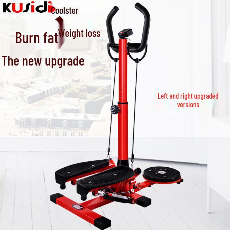 Multifunctional Silent Stepper with Twist Waist and Pull Rope