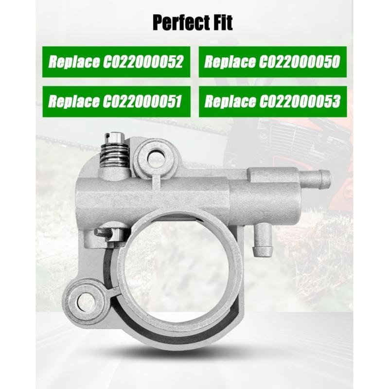 Replacement Oil Pump for Chainsaws Including CS550P CS600P CS590 CS620P CS620PW Ensures Lubrication