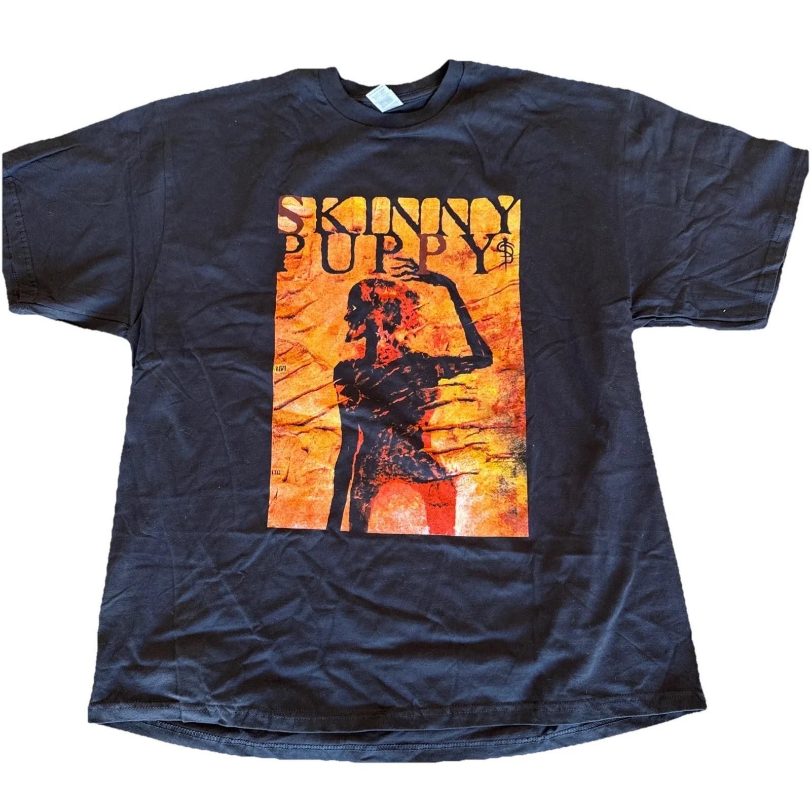 Vintage 2023 Final Tour Skinny Puppy Band Black S to 5XL Concert Shirt SN432 M