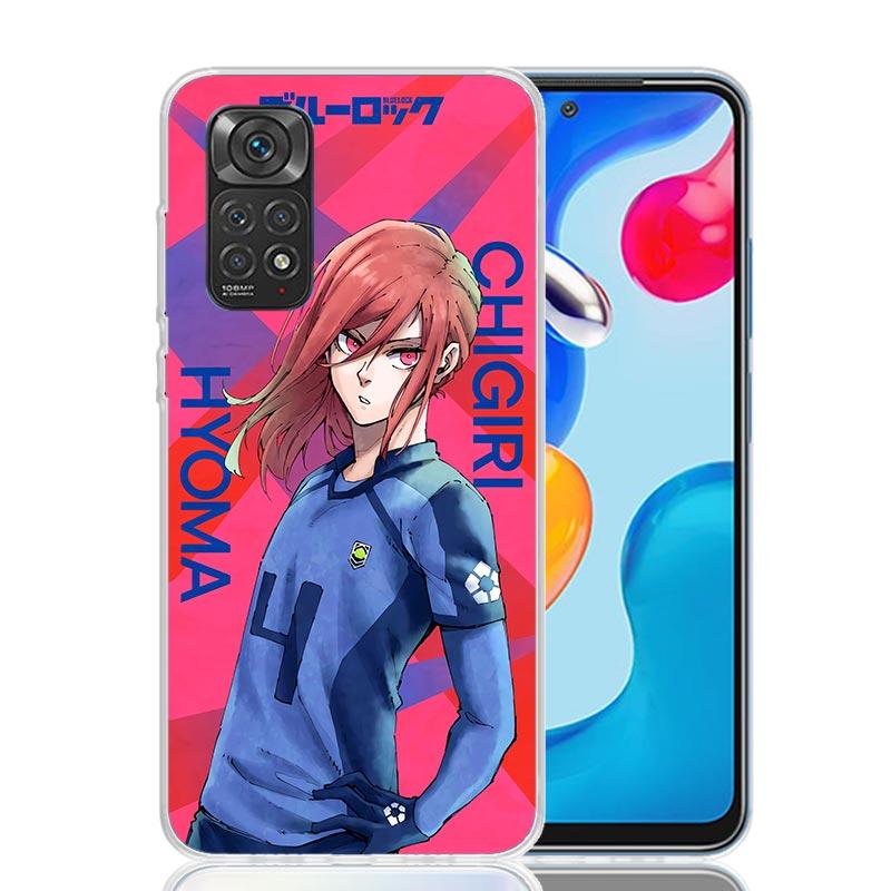 

Hot Anime Blue Lock Phone Case For Xiaomi Redmi Note 15 14 13 12S 12 Pro Plus 11S 11E 11 11T 10S 10 Art Soft Pattern Cover Redmi Redmi Note 12 Pro 4G