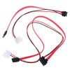7 + 6pinový tenký kabel Sata pro tenký notebook Sata DVD Cd-Rw adaptérový kabel