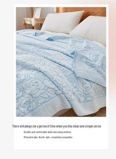 Shanghai Nostalgic 1980s 100% Pure Cotton Towel/Blanket/Sofa Cover