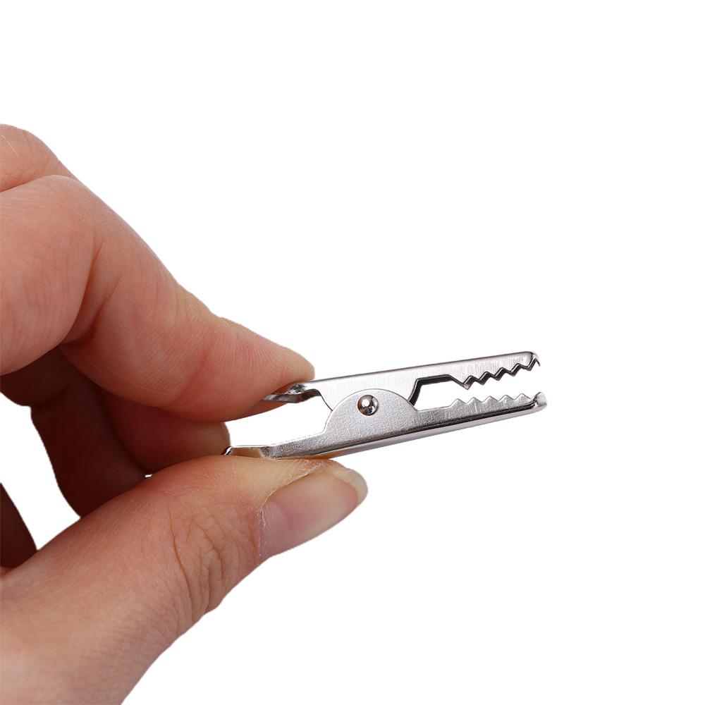 Test Lead Alligator for Professional Multimeter Alligator Clips Terminals Connectors Test Clips