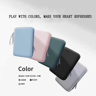 Housse de protection portable pour tablette, sac à manches, étui de transport, étanche, antidérapant, voyage, sac à manches pour ordinateur portable avec poche