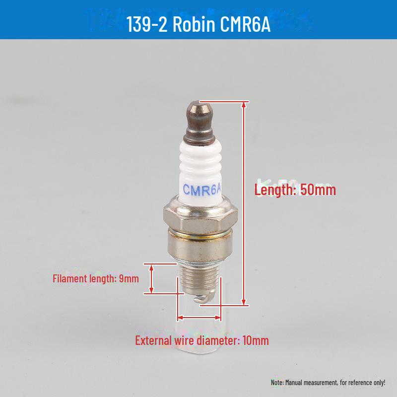 Bujii și duze 168F/190F pentru motoare de drujbă, generator și mașină de tuns iarba