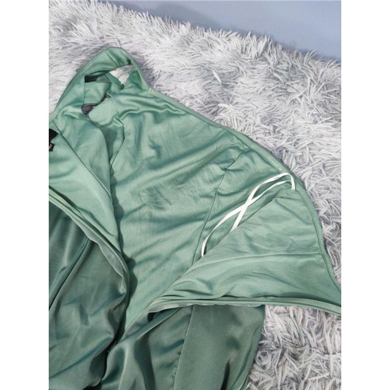 Export Single Lu Home Texture Good Goods Sling Shoulder Sexy off-Shoulder Flattering Dress Long Dress Party Dress