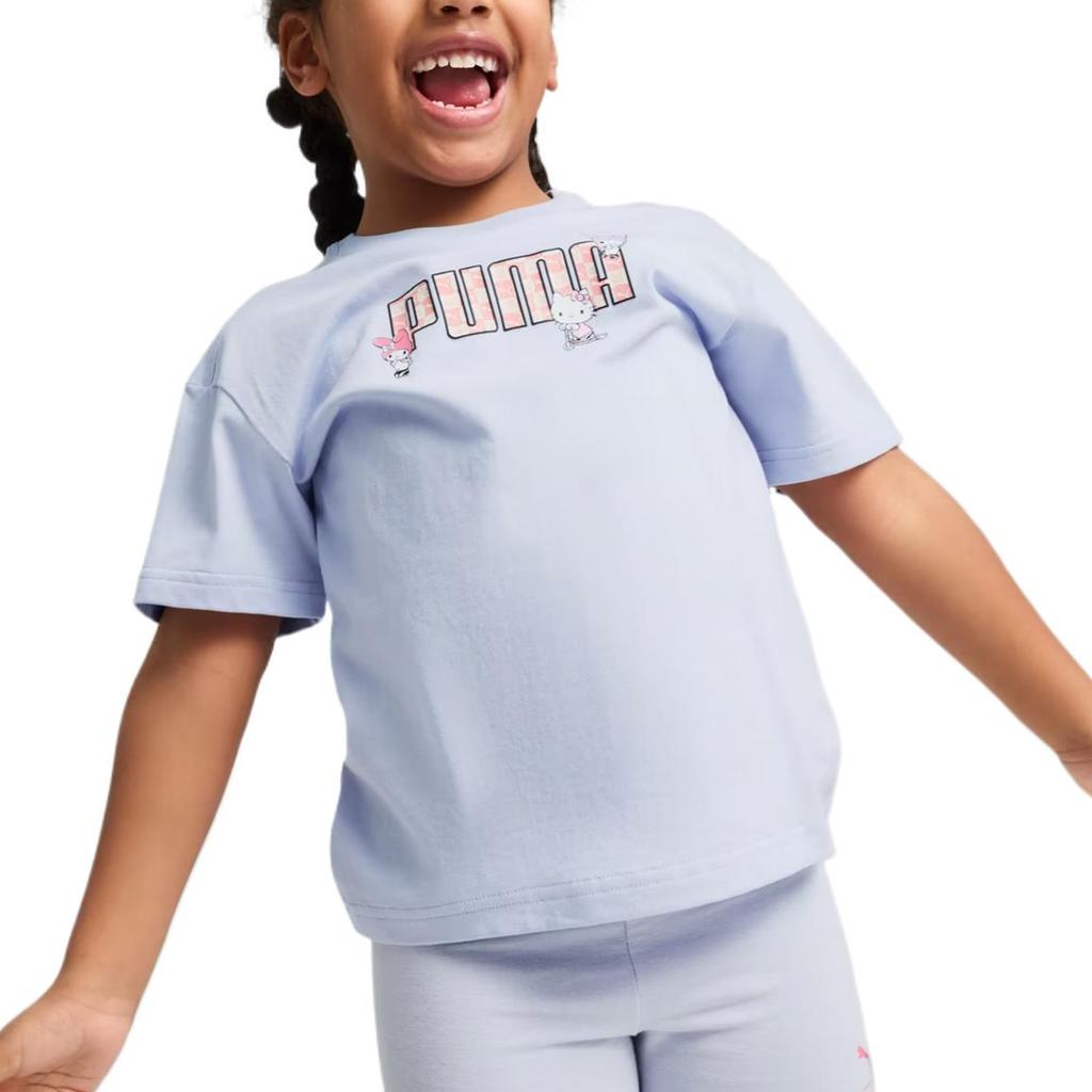 Puma T Shirt Light Blue Children Aged 3 7 Years Old 630062-47