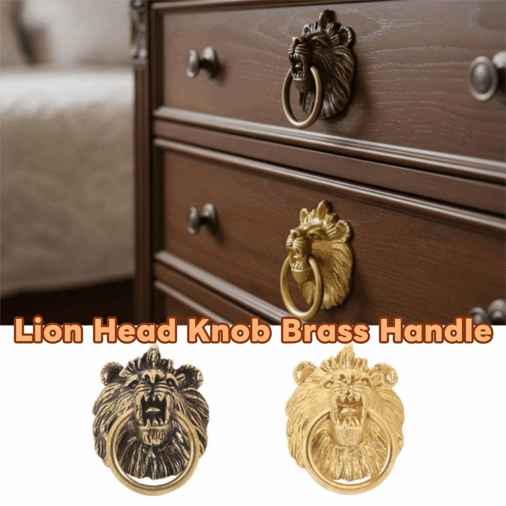 Furniture Hardware Cabinet Door Knobs Retro Wardrobe Drawer Pulls  Dresser