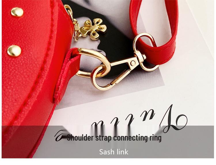 2025 Summer Korean-Style Girls' Crossbody Bag - Cute Strawberry Fashion Accessory for Little Girls