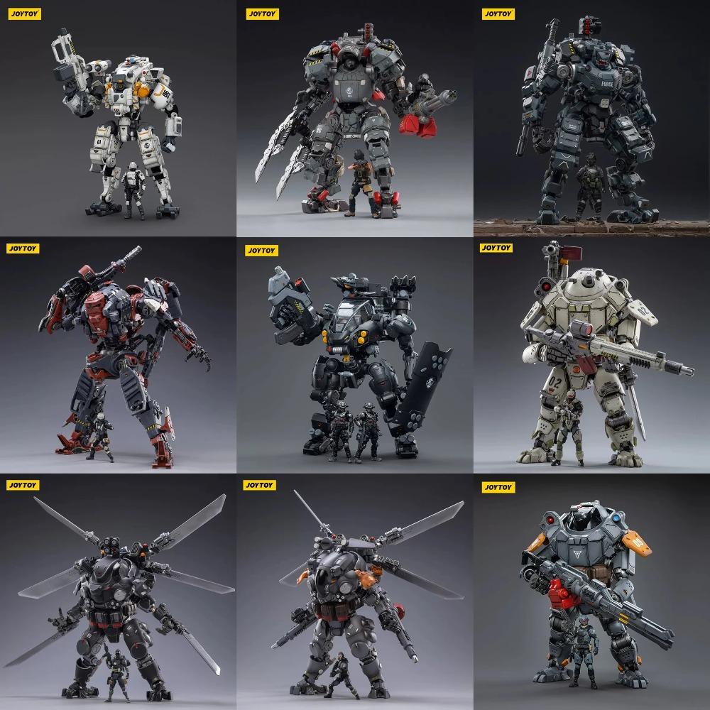 JOYTOY 1/25 God of War 86 Tiekui Dual Pilot lron Wrecker Steel Bone Mecha Christmas Present Hobby Action Figures Model Toys
