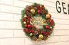 Christmas Wall with Christmas Art Good with Pine Entrance Door Christmas Tree Wedding Housewarming Moving Farewell Christmas Photography Tools Wreath,
