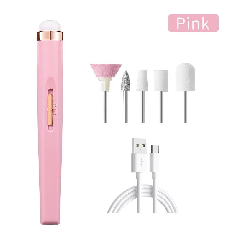 

Электрическая машинка для маникюра - Фрезер Шлифовальный Домашний Использование Маникюрные Принадлежности Оборудование розовый