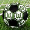 VfL Wolfsburg Indoor Soccer Ball Colorful Machine Stitched PVC Size 5 Team Training Competition Ready Durable High-Bounce Cool Sports Gift