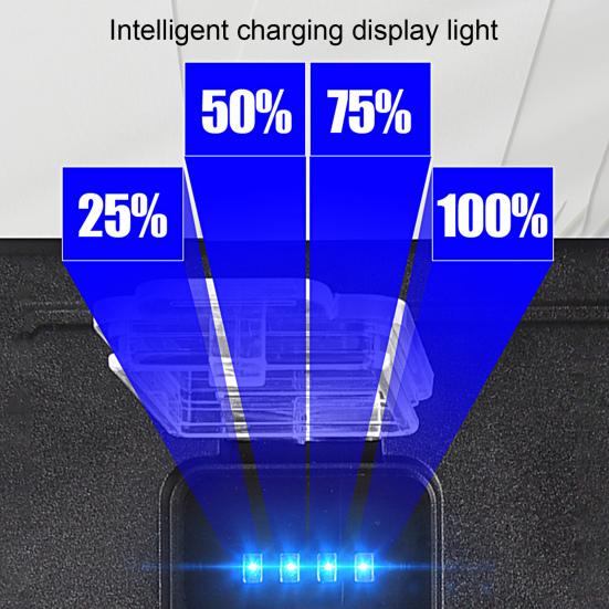 Camping Light Solar Operated Rechargeable Portable Multifunctional 6 Modes Adjustable Illumination Side Light