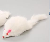 1Pcs False Mouse Cat Pet Toys 18 cm Cat Long-haired Tail Mice Mouse Toys Soft Rabbit Fur Furry Plush Cat Toy For Pet Cats Dogs