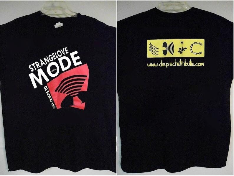 Depeche Mode Strangelove Tribute Band Tshirt Depeche Mode TShirt Depeche Tri Unisex T-Shirt S