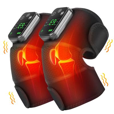 Ginocchiere Riscaldanti Elettriche, Massaggiatore a Vibrazione, Tutore per Trattamento a Compressione Calda, Fisioterapia Riscaldata Articolazioni, Gomiti e Gambe