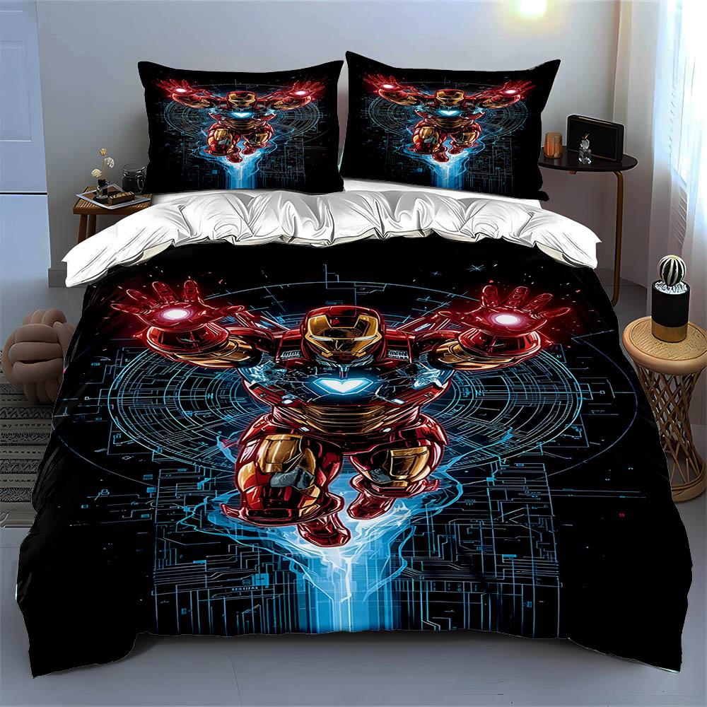 Heroic, Futuristic, Dynamic. Bedding Duvet Cover Sets Duvet Covers Pillowcases Gifts (1 * Duvet Cover 2 * Pillowcases, Without Duvet Insert)