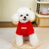 Pet Clothes Fleece Small Puppy Bichon Frize Teddy Schnauzer Cat Dog Winter Clothing 24 Six-color Running Volume Fleece