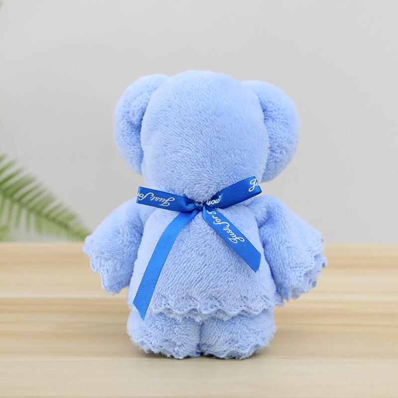 Customized Little Bear Towel Souvenir - Perfect for Weddings, Kindergarten Gifts, or Special Occasions.