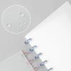 11pcs Loose-leaf Binding Cover Rings Discs Mushroom Hole Binding Ring Binder Notebook Discbound School Office Supplies