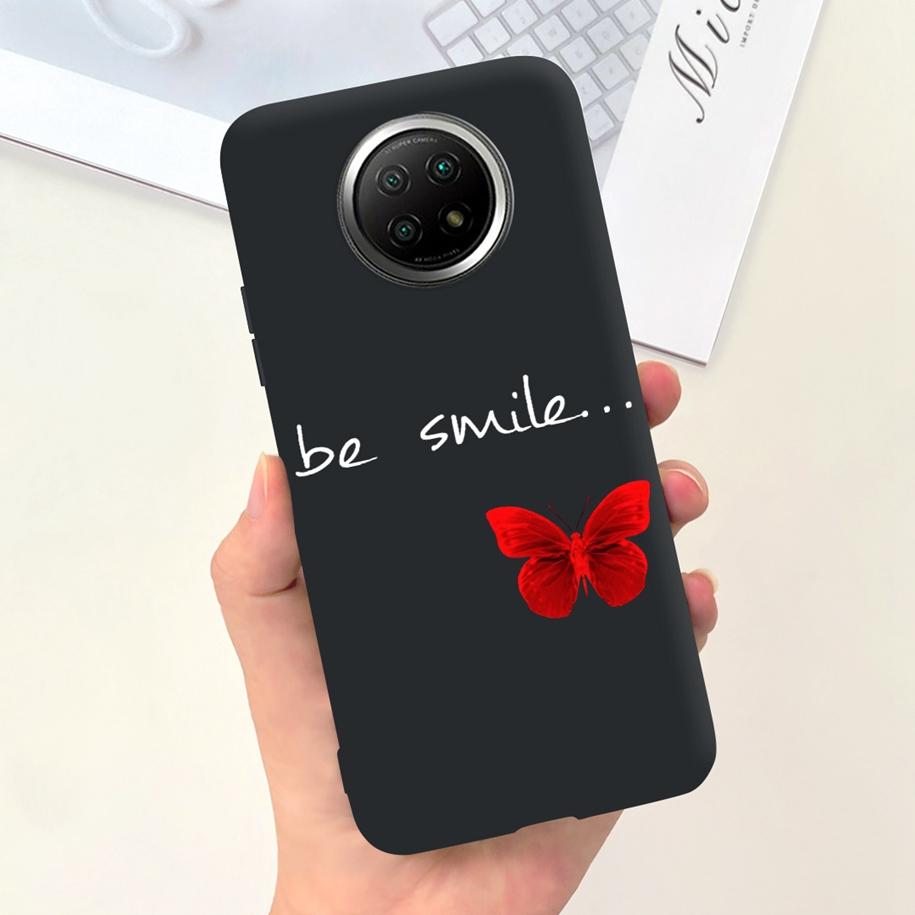 For Xiaomi Redmi Note 9T Note 9 5G Case Fashion Flower Shockproof Silicone Soft Matte Phone Cover For Xiomi Redmi Note 9T Fundas