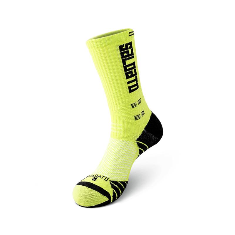 Herren Elite Basketballsocken - Lang, Dick, Schweiß- & Stoßabsorbierend für Sporttraining & Laufen