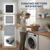 Dust-Proof Washer Dryer Top Storage Mat Waterproof Silicone Protective Pad  Washers