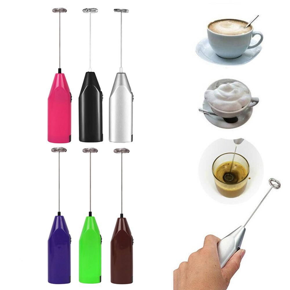 Small and Powerful Electric Whisk Battery Version for Mixing Milk