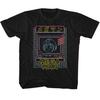 Mega Man Neon Arcade Black Youth T-Shirt