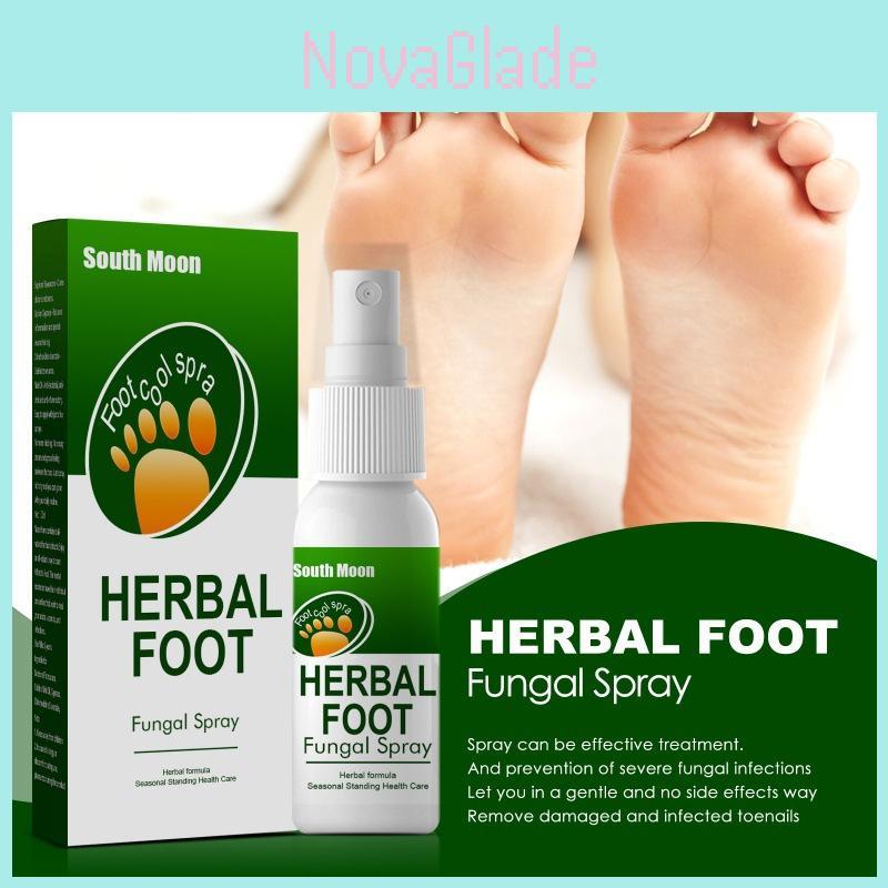 South Moon Herbal Foot Spray For Itchy Feet With Odor Removal And Skin Care 30ml