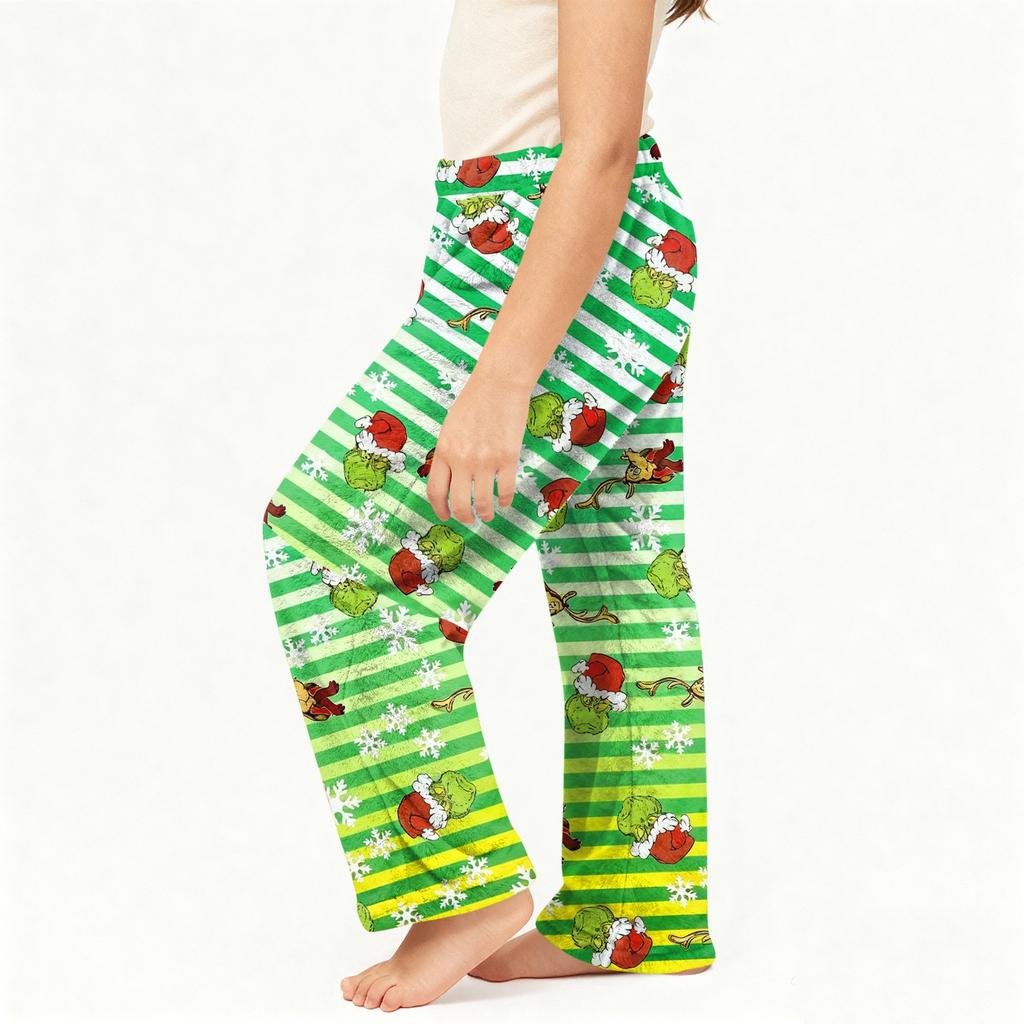 Children's Pyjamas Bottoms Printed Soft Comfortable Pyjama Children's Winter Pants