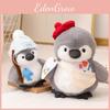 Plush Penguin Toy With Chef Painter And Fisherman Styles For Kids And Collectors