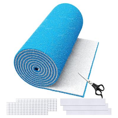 Custom Size Air Vent Filter Cotton, Washable HVAC Air Filter Mesh for Floor, Wall and Ceiling Vents, Blue and White